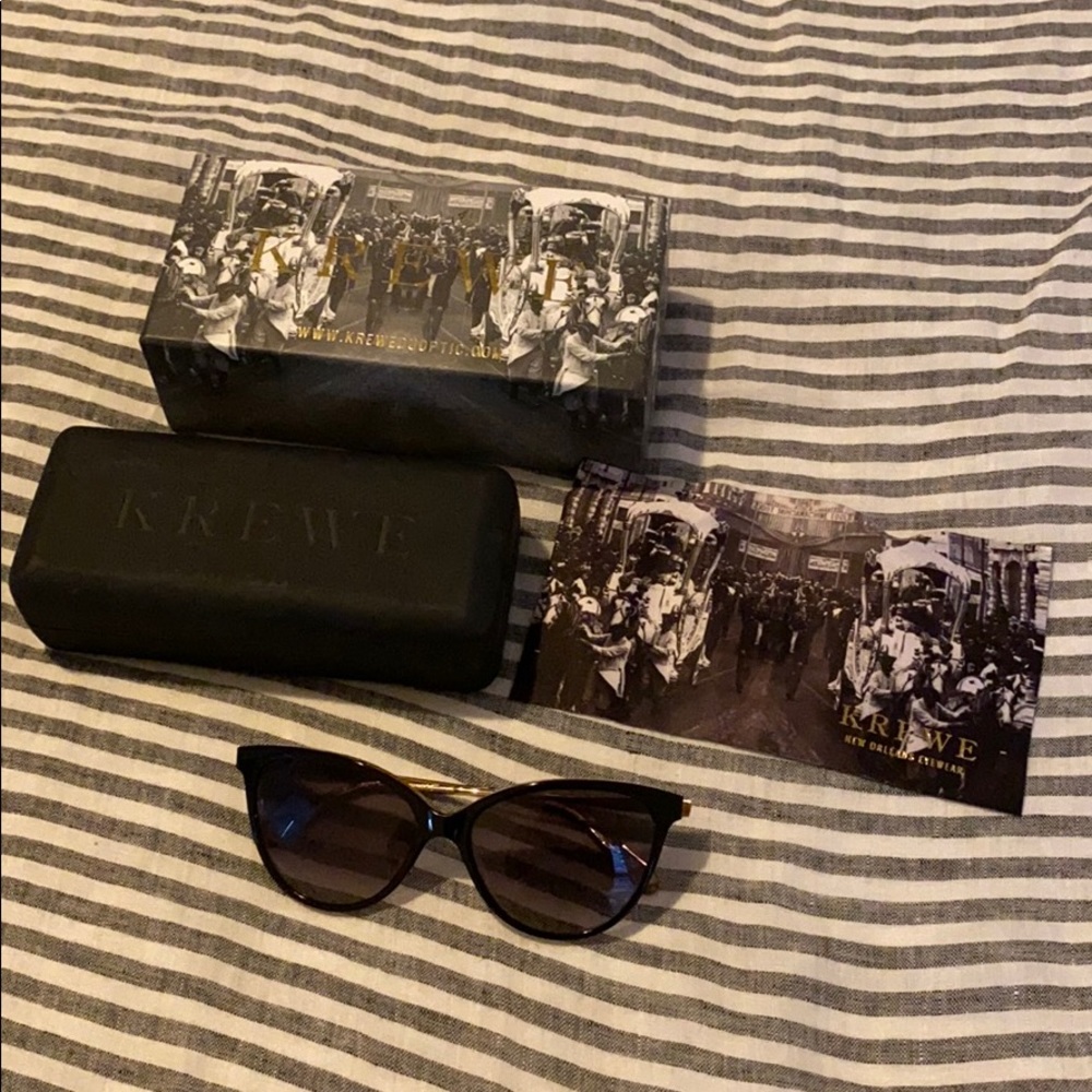 Krewe Monroe sunglasses in Mystic 24K